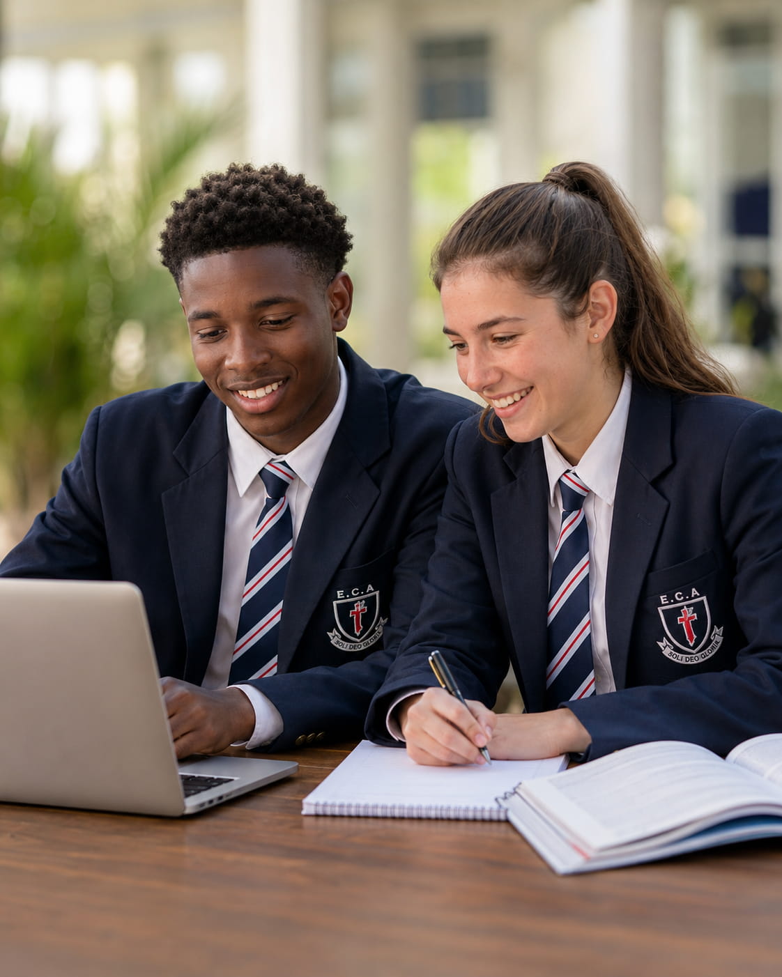 High School learners at Elevate Christian Academy