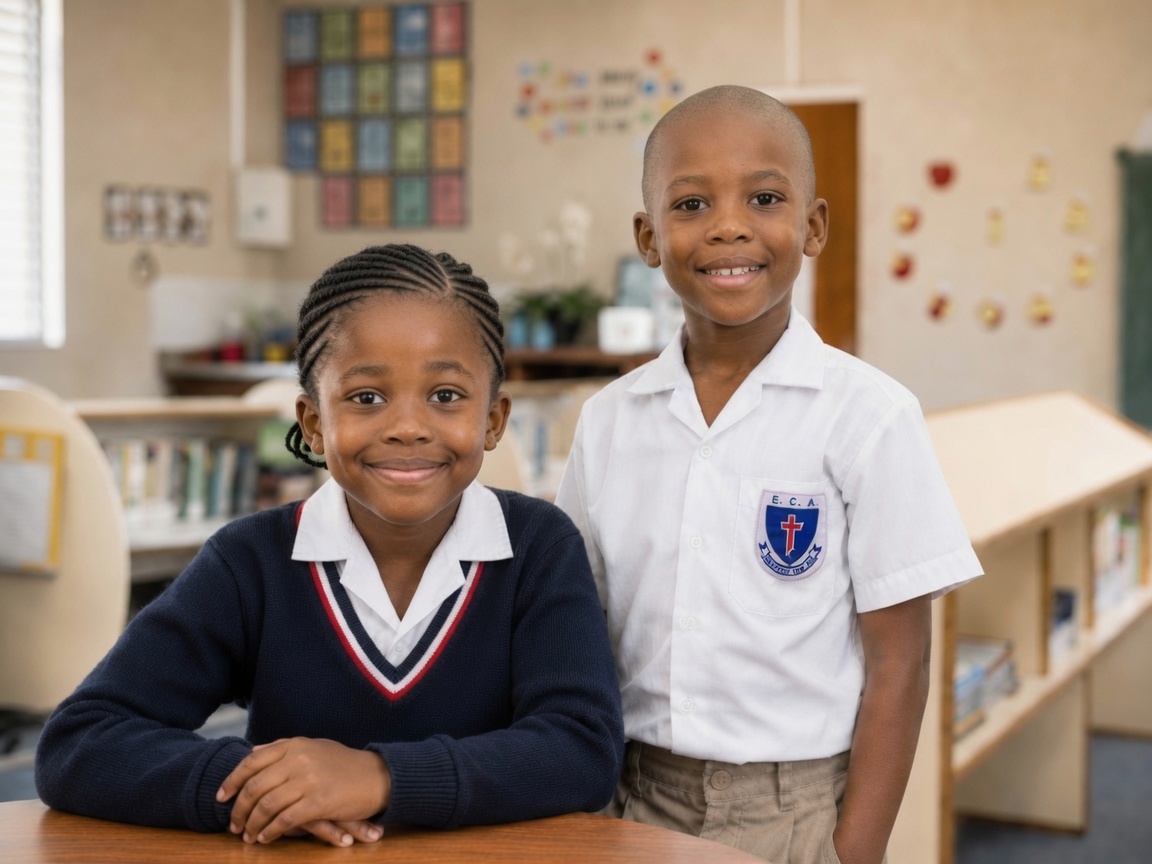 Elevate Christian Academy Preparatory learners in their classroom